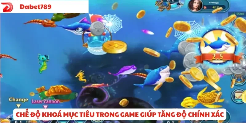 Chế độ khóa mục tiêu trong game giúp tăng độ chính xác