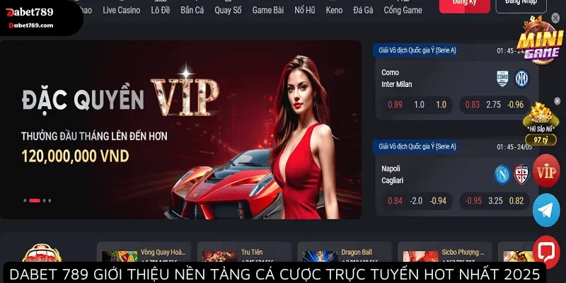 Dabet giới thiệu nền tảng cá cược trực tuyến hot nhất 2025